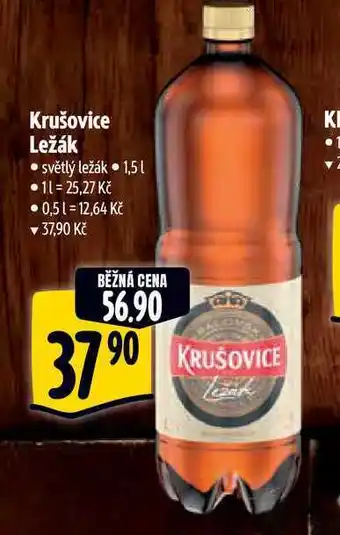 Albert Krušovice Ležák 1,5 l nabídka