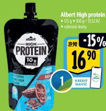 Albert Albert High protein 125 g nabídka