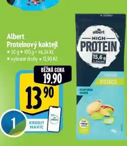 Albert Albert Proteinový koktejl 30 g nabídka