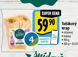 Albert Tuňákový wrap 190 g nabídka