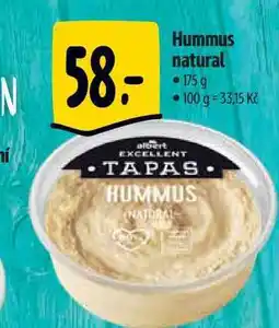 Albert Hummus natural 175 g nabídka