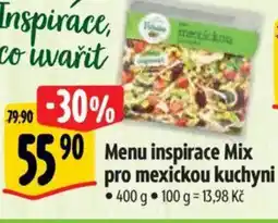 Albert Menu inspirace Mix pro mexickou kuchyni nabídka