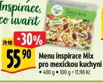 Albert Menu inspirace Mix pro mexickou kuchyni nabídka