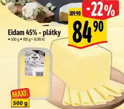 Albert Eidam 45% - plátky nabídka