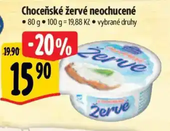 Albert Choceňské žervé neochucené nabídka