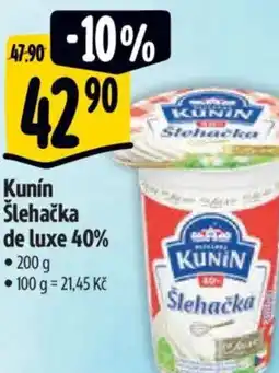 Albert Kunín Šlehačka de luxe 40% nabídka