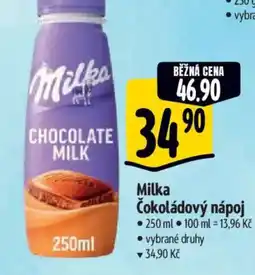 Albert Milka Čokoládový nápoj nabídka