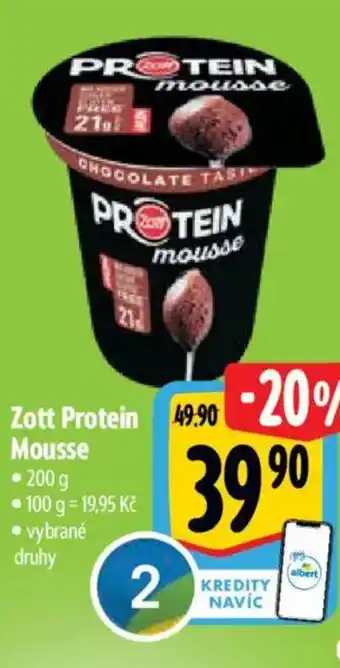 Albert ZOTT Protein nabídka