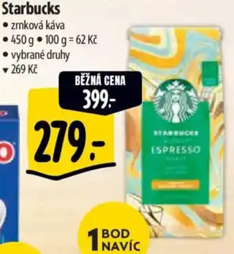 Albert STARBUCKS nabídka