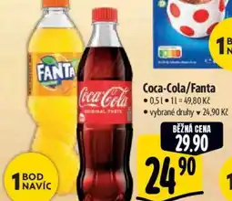 Albert COCA-COLA/ FANTA nabídka