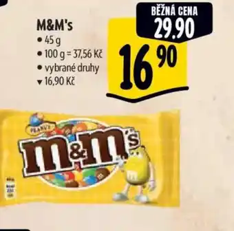 Albert M&M'S nabídka