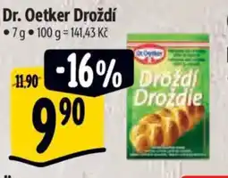 Albert Dr. Oetker Droždí nabídka