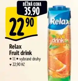 Albert Relax Fruit drink nabídka