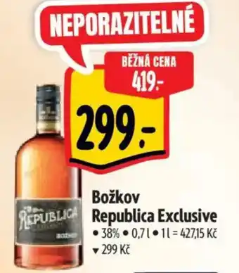 Albert Božkov Republica Exclusive nabídka