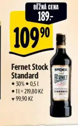 Albert Fernet Stock Standard nabídka