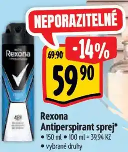 Albert REXONA Antiperspirant sprej nabídka