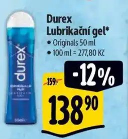 Albert Durex Lubrikační gel nabídka