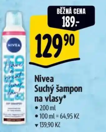 Albert NIVEA Suchý šampon na vlasy nabídka