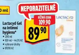 Albert LACTACYD Gel na intimní hygienu nabídka