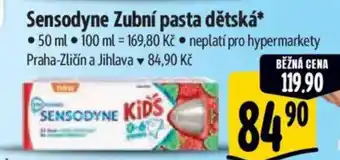 Albert SENSODYNE Zubní pasta dětská nabídka