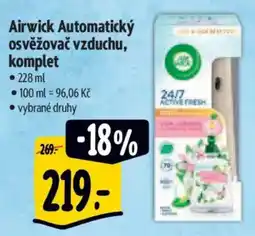 Albert Airwick Automatický osvěžovač vzduchu, komplet nabídka