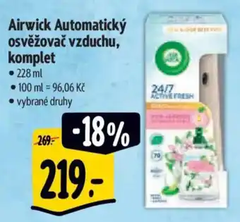 Albert Airwick Automatický osvěžovač vzduchu, komplet nabídka