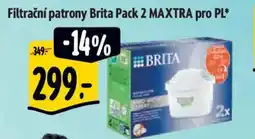 Albert BRITA Filtrační patrony Pack 2 Maxtra pro PL nabídka