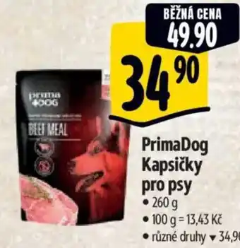 Albert PrimaDog Kapsičky pro psy nabídka