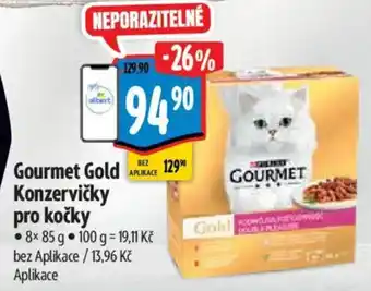 Albert Gourmet Gold Konzervičky pro kočky nabídka