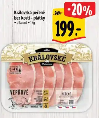 Albert Královská pečeně bez kosti - plátky nabídka