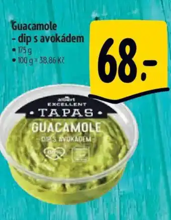 Albert Guacamole - dip s avokádem nabídka