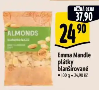 Albert EMMA Mandle plátky blanšírované nabídka