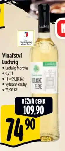 Albert Vinařství Ludwig nabídka