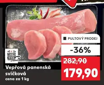 Kaufland Vepřová panenská svíčková nabídka