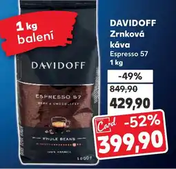 Kaufland DAVIDOFF Zrnková Κάνα nabídka