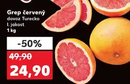 Kaufland Grep červený nabídka