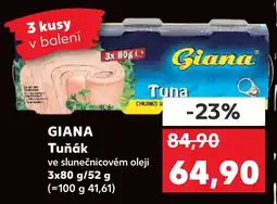 Kaufland GIANA Tuňák nabídka