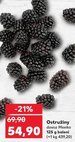 Kaufland Ostružiny nabídka