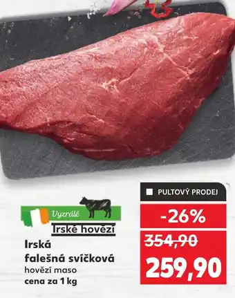 Kaufland Irské hovězí falešná svíčková nabídka