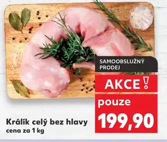 Kaufland Králík celý bez hlavy nabídka