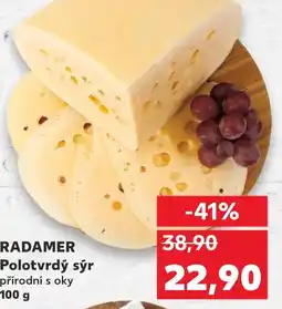 Kaufland RADAMER Polotvrdý sýr nabídka