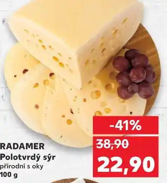 Kaufland RADAMER Polotvrdý sýr nabídka