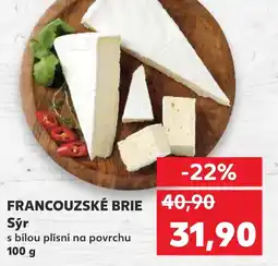 Kaufland FRANCOUZSKÉ BRIE Sýr nabídka