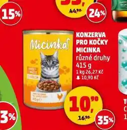 Penny Market Micinka konzerva pro kočky nabídka