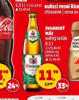 Penny Market Pivo svijanský máz nabídka