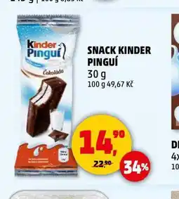 Penny Market Snak kinder pinguí nabídka