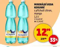 Penny Market Korunní s příchutí citron, mango nabídka