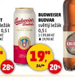 Penny Market Pivo budweiser budvar original nabídka