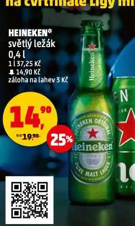 Penny Market Pivo heineken nabídka