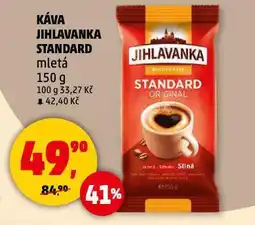 Penny Market Jihlavanka standard mletá káva nabídka